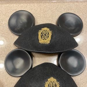 CLUB 33 DISNEY HATS. NEVER WORN